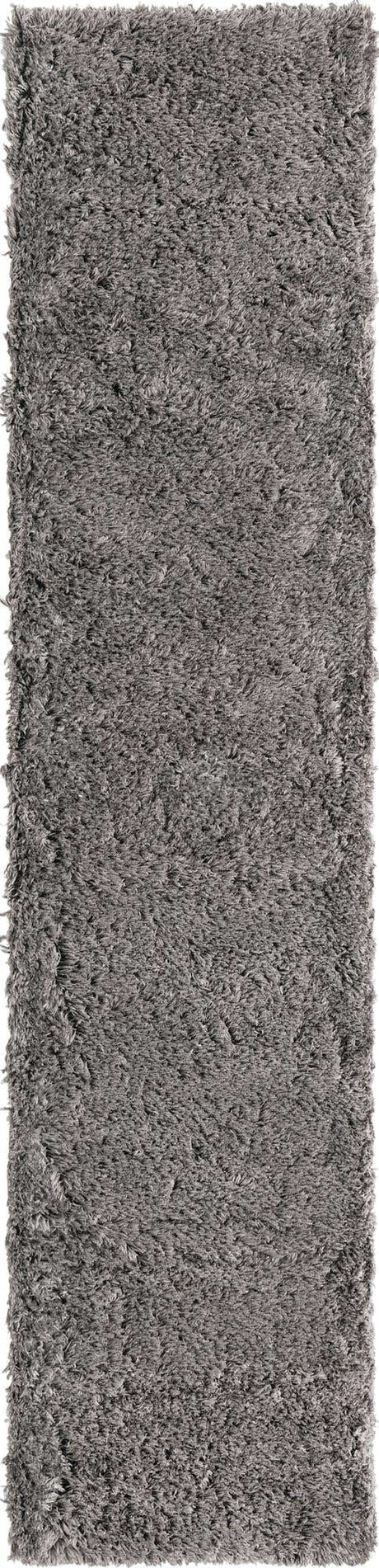 Slate 2' 7 x 12' Marilyn Monroe Opulence Shag Runner Area Rug Thick Soft Touch Fluffy & Plush Shaggy Pile