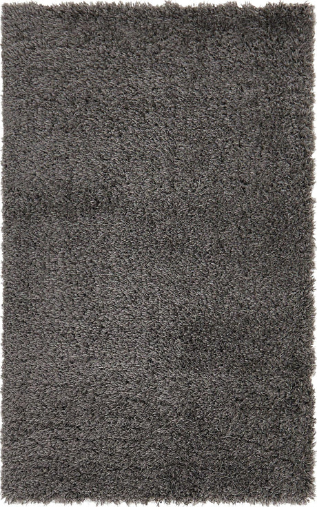 Slate 1' 4 x 1' 4 Marilyn Monroe Opulence Shag Sample Area Rug Thick Soft Touch Fluffy & Plush Shaggy Pile