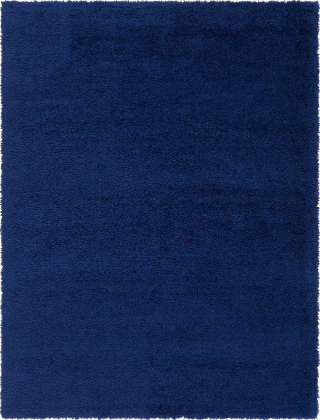 Aegean Blue 6' x 9' Marilyn Monroe Opulence Shag Rectangle Area Rug Thick Soft Touch Fluffy & Plush Shaggy Pile