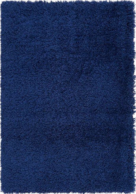 Aegean Blue 3' 3 x 5' 3 Marilyn Monroe Opulence Shag Rectangle Area Rug Thick Soft Touch Fluffy & Plush Shaggy Pile