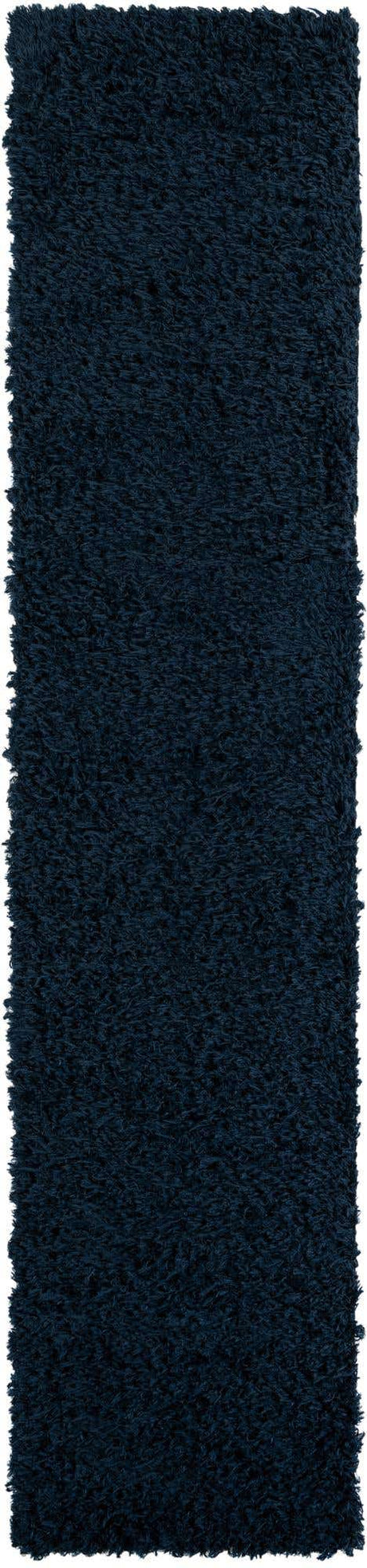 Aegean Blue 2' 7 x 12' Marilyn Monroe Opulence Shag Runner Area Rug Thick Soft Touch Fluffy & Plush Shaggy Pile