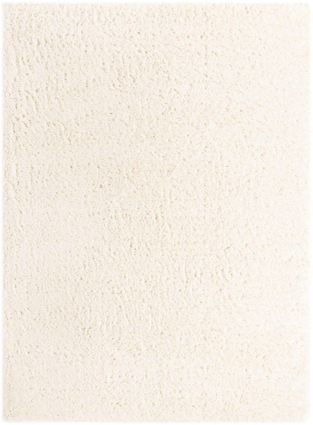 Bone 10' x 14' Marilyn Monroe Opulence Shag Rectangle Area Rug Thick Soft Touch Fluffy & Plush Shaggy Pile