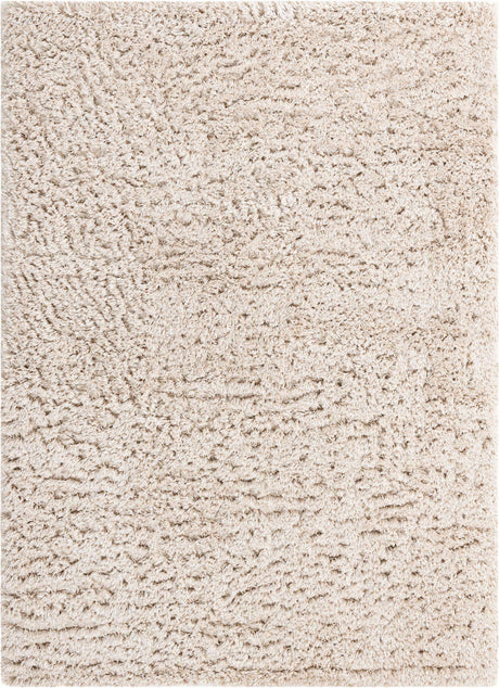 Blonde 7' x 10' Marilyn Monroe Opulence Shag Rectangle Area Rug Thick Soft Touch Fluffy & Plush Shaggy Pile