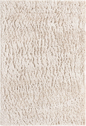 Blonde 6' x 9' Marilyn Monroe Opulence Shag Rectangle Area Rug Thick Soft Touch Fluffy & Plush Shaggy Pile