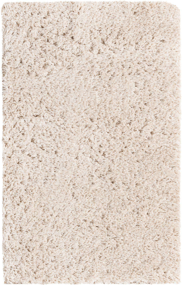 Blonde 3' 3 x 5' 3 Marilyn Monroe Opulence Shag Rectangle Area Rug Thick Soft Touch Fluffy & Plush Shaggy Pile