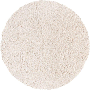 Blonde 7' 10 x 7' 10 Marilyn Monroe Opulence Shag Round Area Rug Thick Soft Touch Fluffy & Plush Shaggy Pile