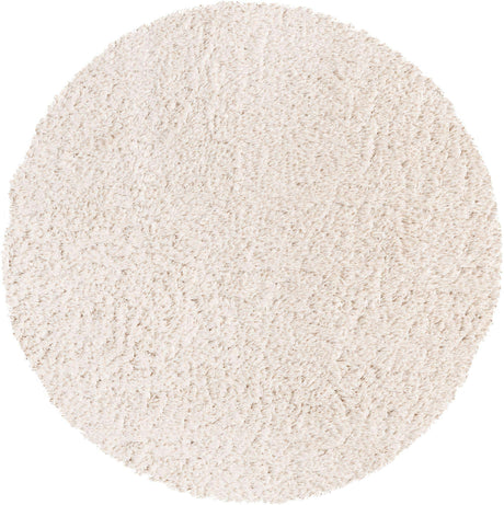 Blonde 7' 10 x 7' 10 Marilyn Monroe Opulence Shag Round Area Rug Thick Soft Touch Fluffy & Plush Shaggy Pile