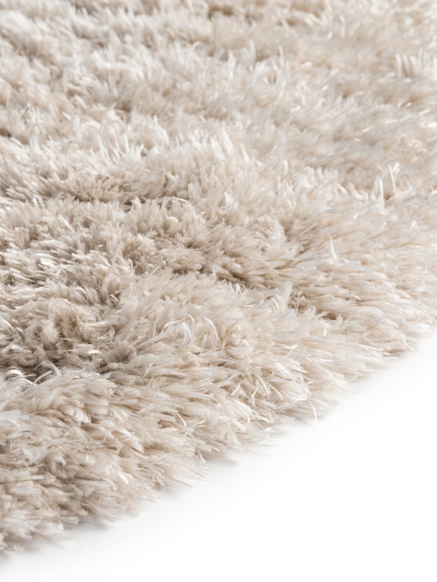 Blonde 4' x 6' Marilyn Monroe Opulence Shag Oval Area Rug Thick Soft Touch Fluffy & Plush Shaggy Pile 100% Polyester Carpet for Living, Dining, Bedroom, Office for Sale at Rug Engine