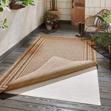 7' x 10' Eco Rectangle Area Rug Pad Floor Protection Pad for Under Rugs & Carpet Non-Slip Durable Rubber Underlayment for Sale at Rug Engine