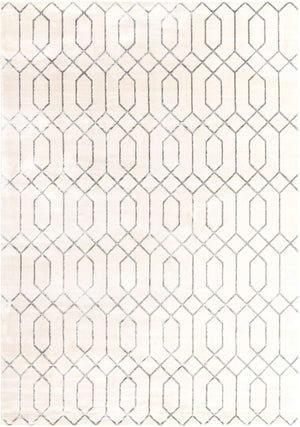 White Silver 10' x 14' 1 Marilyn Monroe Glam Rectangle Area Rug 70% Polypropylene & 30% Polyester Vivid Geometric Modern Carpet for Interior Home Decor for Sale at Rug Engine