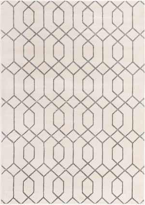 White Silver 7' 1 x 10' Marilyn Monroe Glam Rectangle Area Rug 70% Polypropylene & 30% Polyester Vivid Geometric Modern Carpet for Interior Home Decor for Sale at Rug Engine
