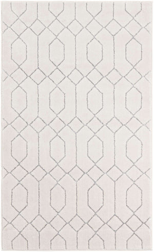 White Silver 3' 1 x 5' 3 Marilyn Monroe Glam Rectangle Area Rug 70% Polypropylene & 30% Polyester Vivid Geometric Modern Carpet for Interior Home Decor for Sale at Rug Engine