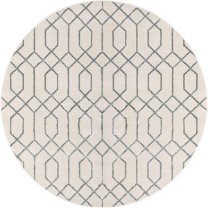 White Silver 7' 10 x 7' 10 Marilyn Monroe Glam Round Area Rug 70% Polypropylene & 30% Polyester Vivid Geometric Modern Carpet for Interior Home Decor for Sale at Rug Engine