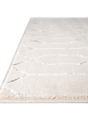 White Silver 7' 10 x 7' 10 Marilyn Monroe Glam Square Area Rug 70% Polypropylene & 30% Polyester Vivid Geometric Modern Carpet for Interior Home Decor for Sale at Rug Engine