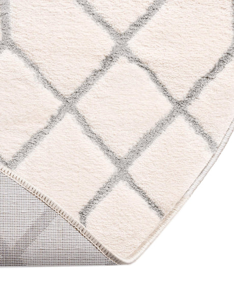 White Silver 7' 10 x 10' Marilyn Monroe Glam Oval Area Rug 70% Polypropylene & 30% Polyester Vivid Geometric Modern Carpet for Interior Home Decor for Sale at Rug Engine