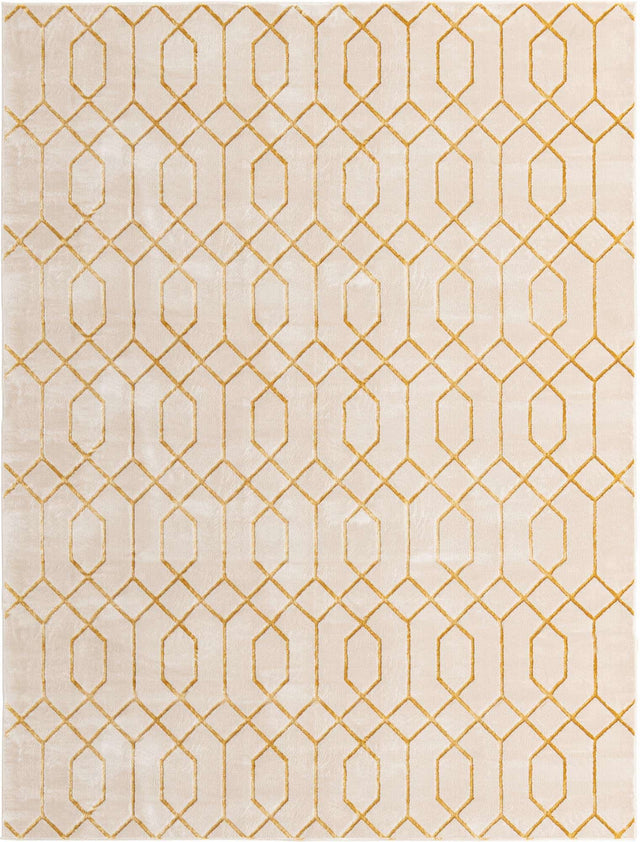 White Gold 10' x 13' 1 Marilyn Monroe Glam Rectangle Area Rug 70% Polypropylene & 30% Polyester Vivid Geometric Modern Carpet for Interior Home Decor for Sale at Rug Engine
