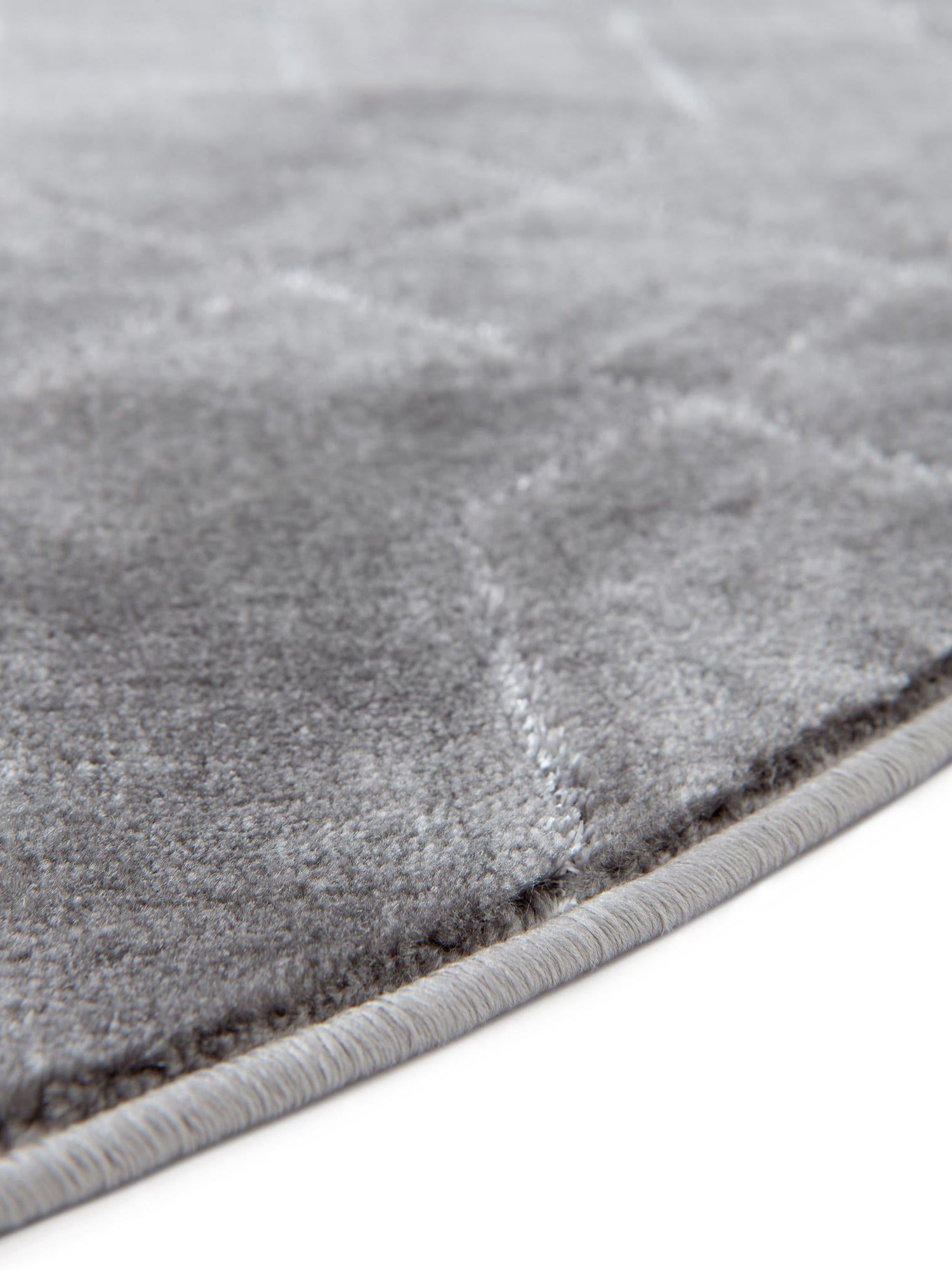 Gray Silver 5' 3 x 5' 3 Marilyn Monroe Glam Round Area Rug 70% Polypropylene & 30% Polyester Vivid Geometric Modern Carpet for Interior Home Decor for Sale at Rug Engine