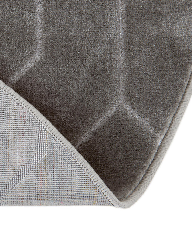 Gray Silver 3' 1 x 3' 1 Marilyn Monroe Glam Round Area Rug 70% Polypropylene & 30% Polyester Vivid Geometric Modern Carpet for Interior Home Decor for Sale at Rug Engine