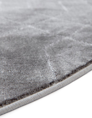 Gray Silver 5' 3 x 8' Marilyn Monroe Glam Oval Area Rug 70% Polypropylene & 30% Polyester Vivid Geometric Modern Carpet for Interior Home Decor for Sale at Rug Engine