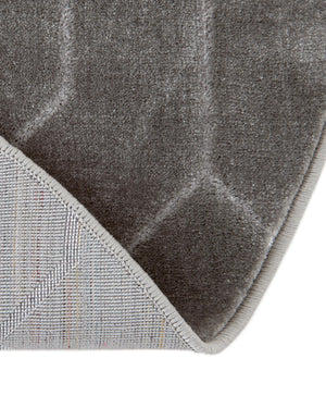 Gray Silver 5' 3 x 8' Marilyn Monroe Glam Oval Area Rug 70% Polypropylene & 30% Polyester Vivid Geometric Modern Carpet for Interior Home Decor for Sale at Rug Engine