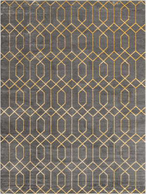 Gray Gold 10' x 13' 1 Marilyn Monroe Glam Rectangle Area Rug 70% Polypropylene & 30% Polyester Vivid Geometric Modern Carpet for Interior Home Decor for Sale at Rug Engine