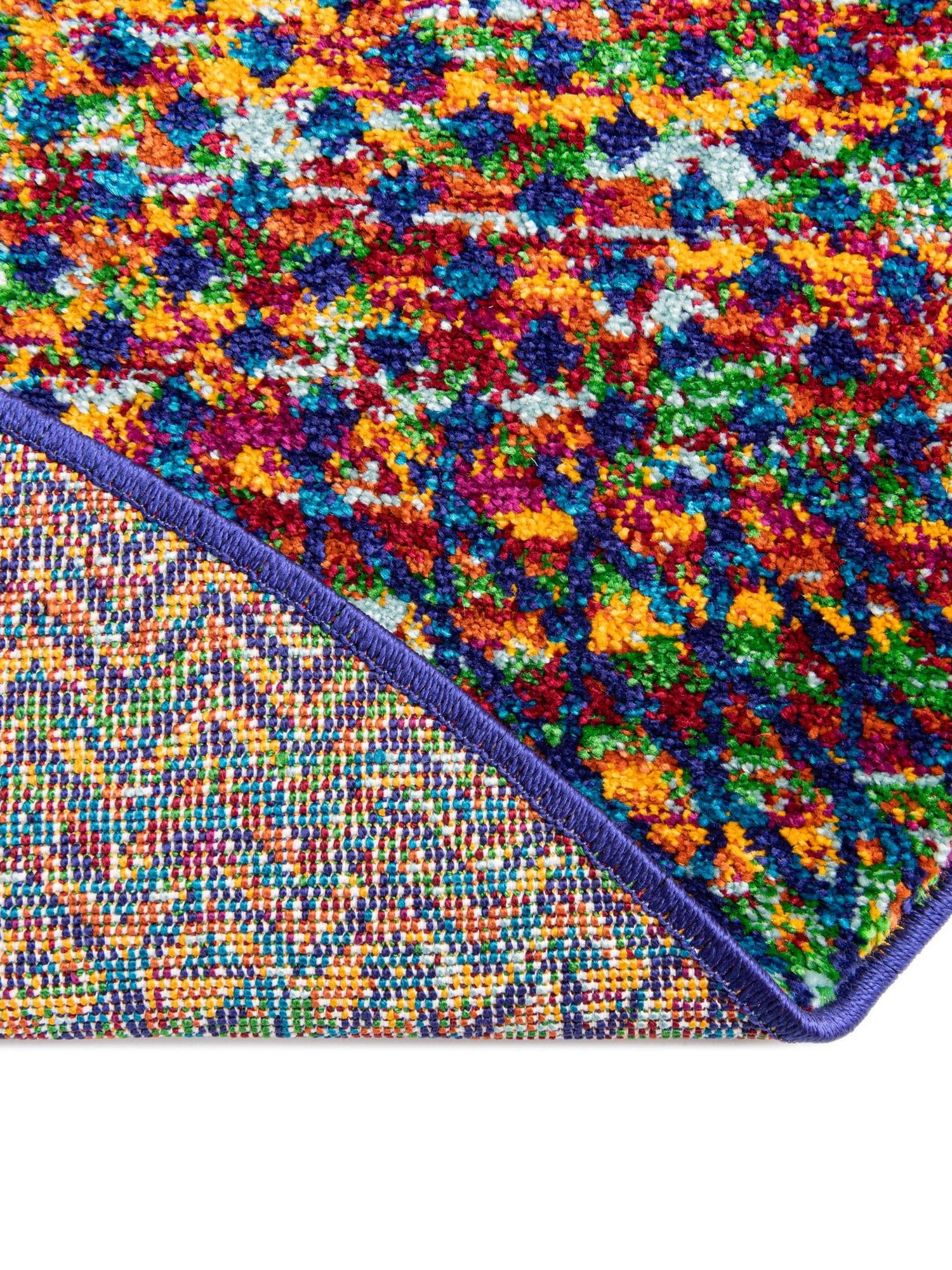 Multicolor 7' 10 x 10' Calypso Oval Area Rug 100% Polypropylene With Cotton Backing Colorful Vivid Traditional Design Carpet for Living Office Dining Rooms for Sale at Rug Engine