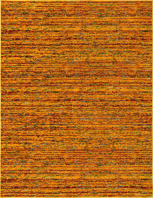 Yellow 7' 10 x 10' Calypso Rectangle Area Rug 100% Polypropylene With Cotton Backing Colorful Vivid Traditional Design Carpet for Living Office Dining Rooms for Sale at Rug Engine