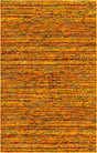 Yellow 5' 3 x 8' Calypso Rectangle Area Rug 100% Polypropylene With Cotton Backing Colorful Vivid Traditional Design Carpet for Living Office Dining Rooms for Sale at Rug Engine