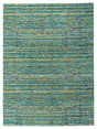 Aqua 9' x 12' Calypso Rectangle Area Rug 100% Polypropylene With Cotton Backing Colorful Vivid Traditional Design Carpet for Living Office Dining Rooms for Sale at Rug Engine