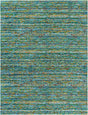 Aqua 7' 10 x 10' Calypso Rectangle Area Rug 100% Polypropylene With Cotton Backing Colorful Vivid Traditional Design Carpet for Living Office Dining Rooms for Sale at Rug Engine