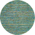 Aqua 7' 10 x 7' 10 Calypso Round Area Rug 100% Polypropylene With Cotton Backing Colorful Vivid Traditional Design Carpet for Living Office Dining Rooms for Sale at Rug Engine