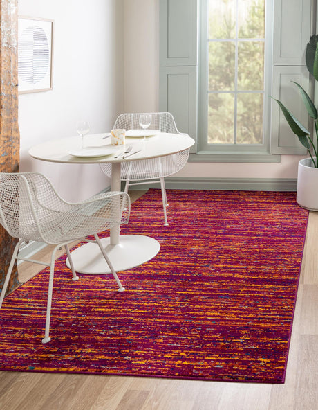 Pink 1' 4 x 1' 4 Calypso Sample Area Rug 100% Polypropylene With Cotton Backing Colorful Vivid Traditional Design Carpet for Living Office Dining Rooms for Sale at Rug Engine