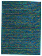 Navy Blue 9' x 12' Calypso Rectangle Area Rug 100% Polypropylene With Cotton Backing Colorful Vivid Traditional Design Carpet for Living Office Dining Rooms for Sale at Rug Engine