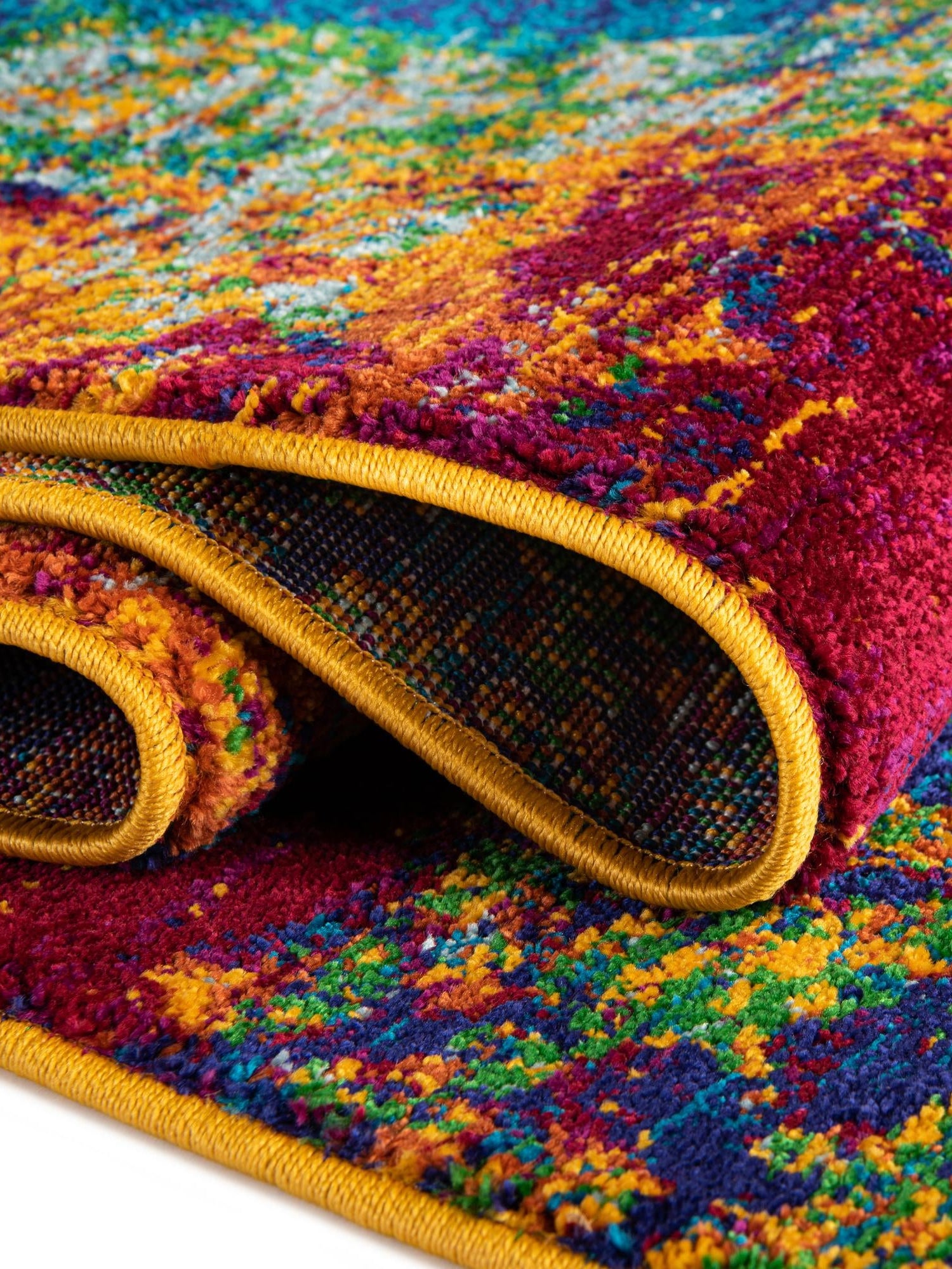 Multicolor 2' x 3' Calypso Rectangle Area Rug 100% Polypropylene With Cotton Backing Colorful Vivid Traditional Design Carpet for Living Office Dining Rooms for Sale at Rug Engine