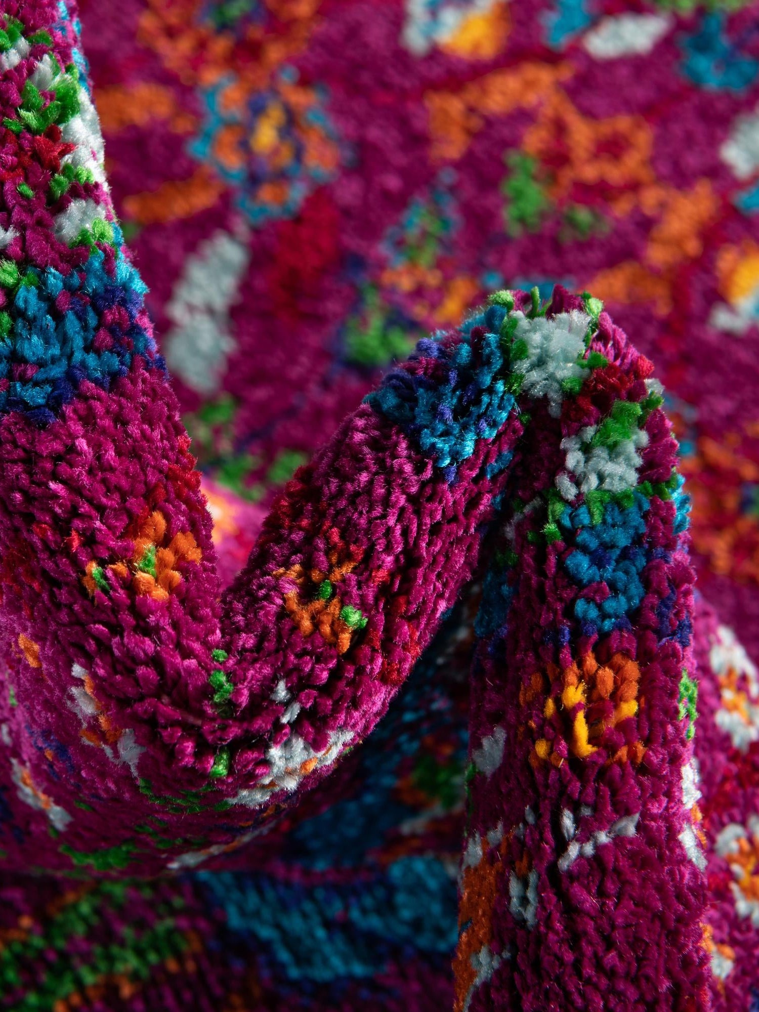 Pink 5' 3 x 8' Calypso Oval Area Rug 100% Polypropylene With Cotton Backing Colorful Vivid Traditional Design Carpet for Living Office Dining Rooms for Sale at Rug Engine