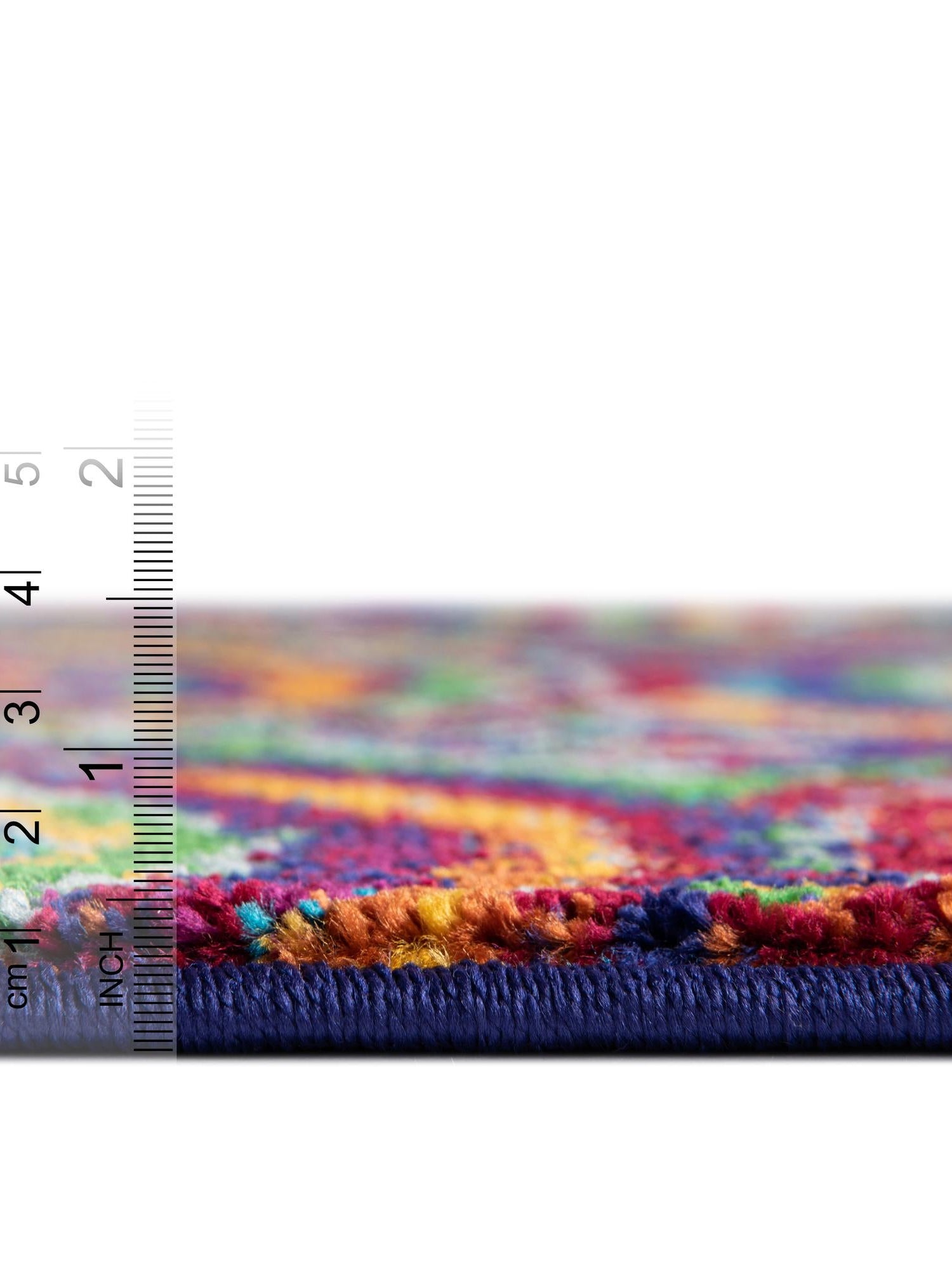Multicolor 7' 10 x 10' Calypso Oval Area Rug 100% Polypropylene With Cotton Backing Colorful Vivid Traditional Design Carpet for Living Office Dining Rooms for Sale at Rug Engine