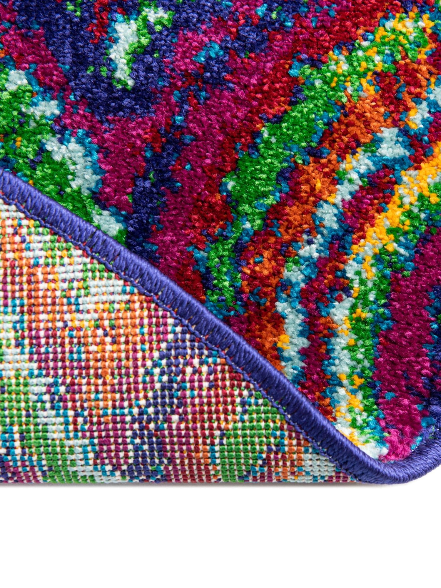 Multicolor 7' 10 x 10' Calypso Oval Area Rug 100% Polypropylene With Cotton Backing Colorful Vivid Traditional Design Carpet for Living Office Dining Rooms for Sale at Rug Engine