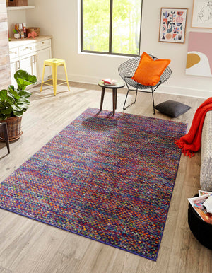 Multicolor 1' 4 x 1' 4 Calypso Sample Area Rug 100% Polypropylene With Cotton Backing Colorful Vivid Traditional Design Carpet for Living Office Dining Rooms for Sale at Rug Engine