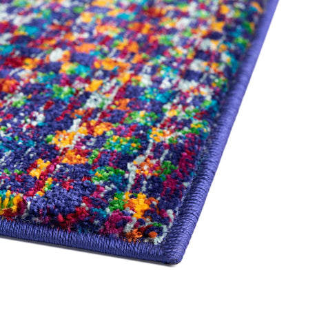Multicolor 9' x 12' Calypso Rectangle Area Rug 100% Polypropylene With Cotton Backing Colorful Vivid Traditional Design Carpet for Living Office Dining Rooms for Sale at Rug Engine
