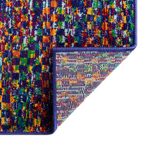 Multicolor 4' x 6' Calypso Rectangle Area Rug 100% Polypropylene With Cotton Backing Colorful Vivid Traditional Design Carpet for Living Office Dining Rooms for Sale at Rug Engine