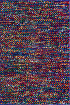 Multicolor 4' x 6' Calypso Rectangle Area Rug 100% Polypropylene With Cotton Backing Colorful Vivid Traditional Design Carpet for Living Office Dining Rooms for Sale at Rug Engine