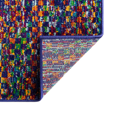 Multicolor 2' x 6' Calypso Runner Area Rug 100% Polypropylene With Cotton Backing Colorful Vivid Traditional Design Carpet for Living Office Dining Rooms for Sale at Rug Engine