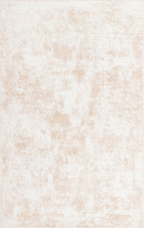 Sand 1' 4 x 1' 4 Eos Sample Area Rug 100% Polypropylene Stain Resistant Carpet With Cotton Backing Marbled Design for Living, Dining Room, Office for Sale at Rug Engine