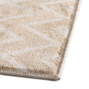 Sand 7' 10 x 7' 10 Bohemian Trellis Square Area Rug 100% Polypropylene With Cotton Backing Geometric Modern Boho Decor Carpet for Living Rooms Office Dining Kitchen Interior Design for Sale at Rug Engine