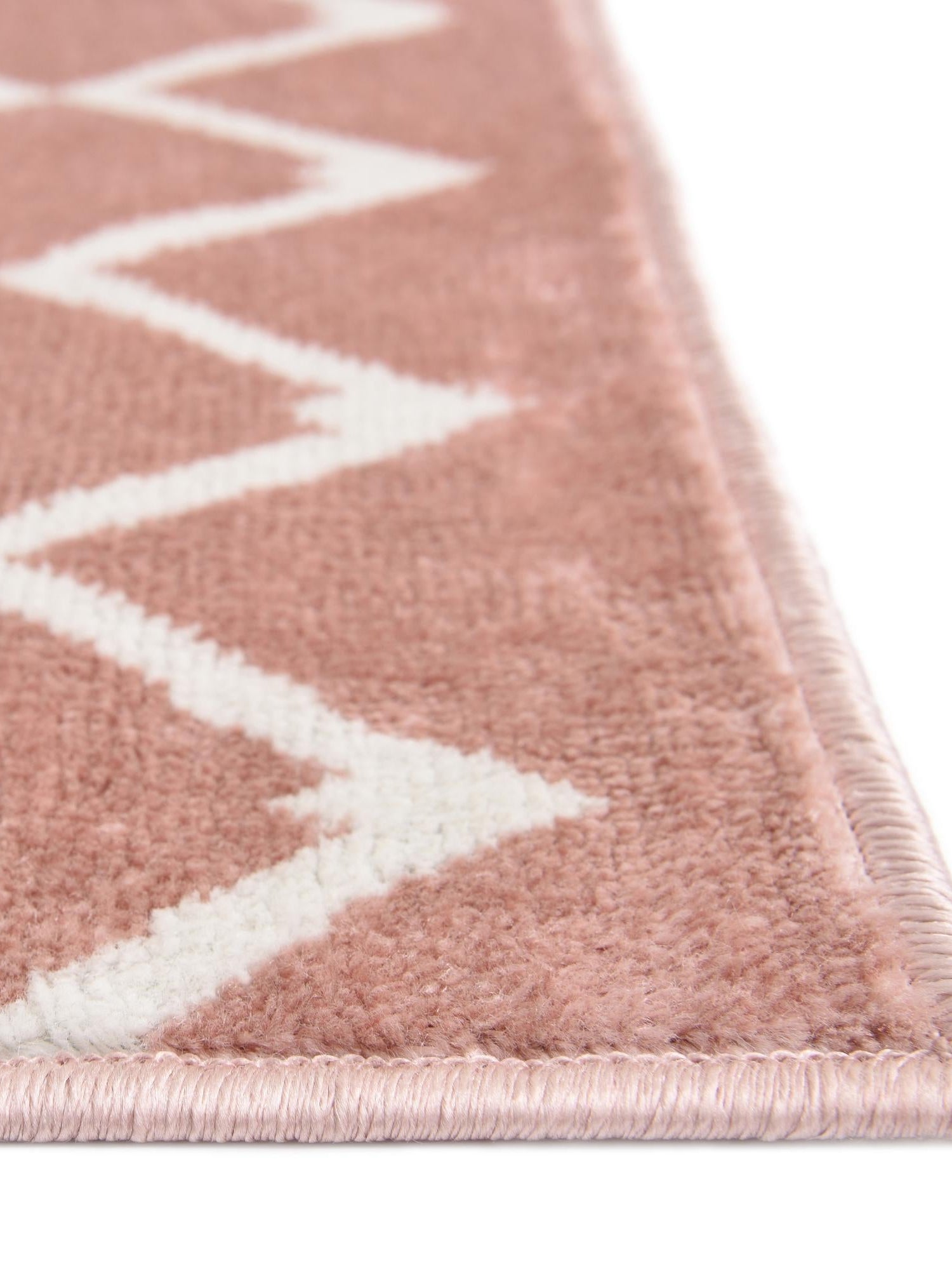 Pink 9' x 12' Bohemian Trellis Rectangle Area Rug 100% Polypropylene With Cotton Backing Geometric Modern Boho Decor Carpet for Living Rooms Office Dining Kitchen Interior Design for Sale at Rug Engine