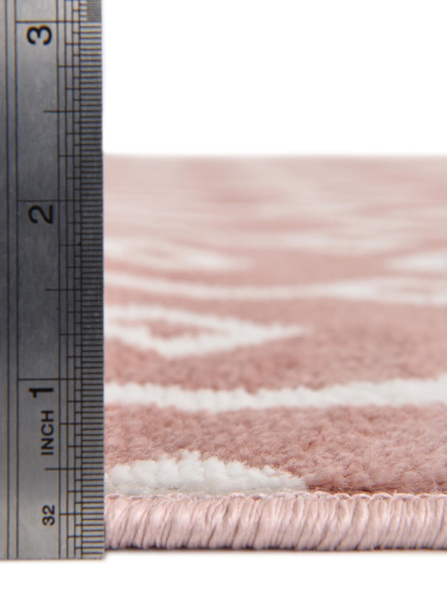 Pink 2' 7 x 12' Bohemian Trellis Runner Area Rug 100% Polypropylene With Cotton Backing Geometric Modern Boho Decor Carpet for Living Rooms Office Dining Kitchen Interior Design for Sale at Rug Engine
