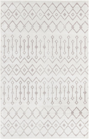 Pearl 1' 4 x 1' 4 Bohemian Trellis Sample Area Rug 100% Polypropylene With Cotton Backing Geometric Modern Boho Decor Carpet for Living Rooms Office Dining Kitchen Interior Design for Sale at Rug Engine