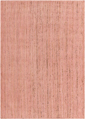 Light Pink 7' 1 x 10' Braided Jute Rectangle Rug