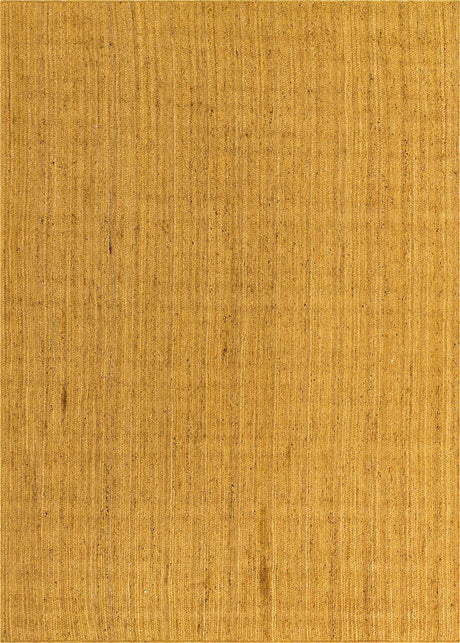 Yellow 10' x 14' 1 Braided Jute Rectangle Rug
