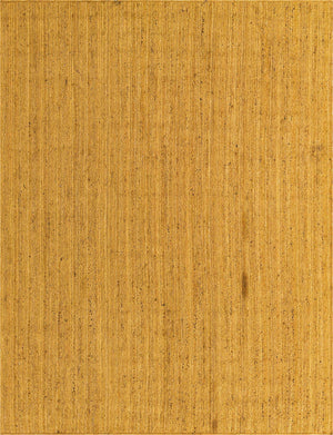 Yellow 9' x 12' Braided Jute Rectangle Rug